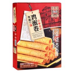 【京东超市】金尊 传统鸡蛋卷 澳门风味特产 零