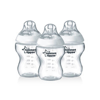 tommee tippee 婴儿宽口径防胀气 260ml 3个装