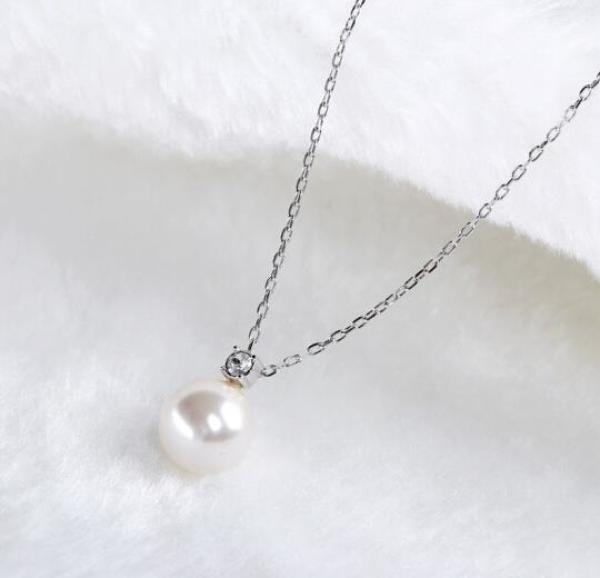 swarovski 施华洛世奇 5032907 tricia白色珍珠项链