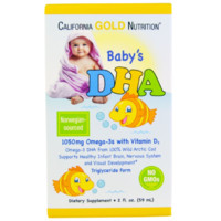 California Gold Nutrition 婴幼儿DHA补充剂 59ml