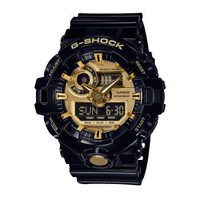CASIO 卡西欧 G-SHOCK系列 GA-710GB-1A 男士时装手表