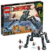 中亚Prime会员：LEGO 乐高 Ninjago 幻影忍者系列 70611 水忍者的水上战斗机甲