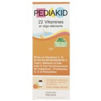 PEDIAKID 佩迪克 儿童22种维生素和微量元素有机天然糖浆水果味 125ml