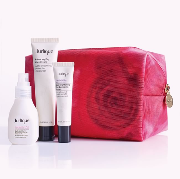 Jurlique 茱莉蔻 玫瑰衡肤美白精选套装（玫瑰爽肤水+衡肤日霜+美白眼霜）