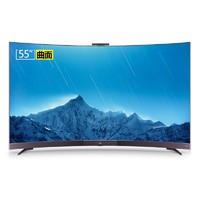 双11预售：TCL 55A880C 55英寸 4K曲面 液晶电视