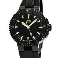 ORIS 豪利时 Aquis系列 733-7652-4722RS 女士机械潜水腕表