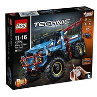 值友专享：LEGO 乐高 2017 TECHNIC 科技系列 42070 6X6全时驱动牵引卡车