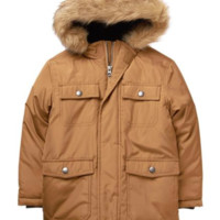 Gymboree Faux-Fur Hooded Jacket 男童连帽夹克