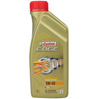 Castrol 嘉实多 EDGE 极护 SN 5W-40 A3/B4 钛流体全合成机油 1L *6瓶