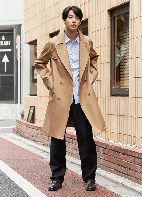 UNIQLO 优衣库  JWA PJ 403201 男士风衣