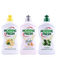 11日0点、双11预告：MORNING FRESH 超浓缩洗洁精 400ml  3瓶装 *2件