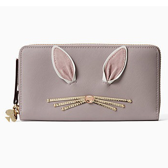 kate spade NEW YORK hop to it rabbit neda 兔子造型 女士钱包