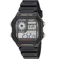 凑单品：CASIO 卡西欧 AE-1200WH-1A 男士手表