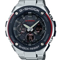 历史新低：CASIO 卡西欧 G-SHOCK G-Steel GSTS100D-1A4 男士太阳能腕表