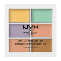 凑单品： NYX Professional Makeup 6色修容遮瑕盘