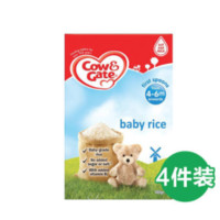 Cow&Gate 牛栏 有机婴儿米粉100g*4盒