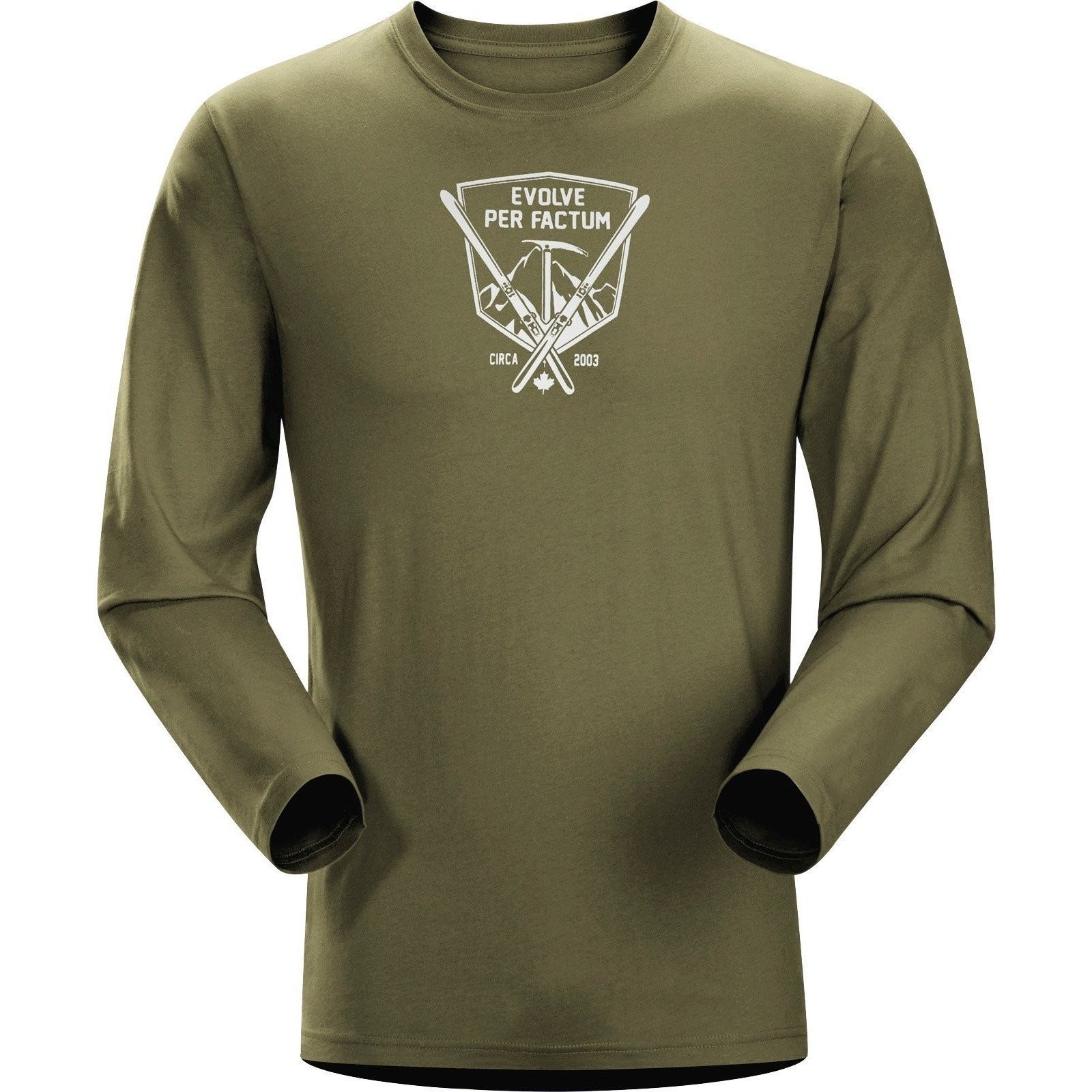 ARC'TERYX 始祖鸟 LEAF 执法部队 “EVOLVE PER FACTUM” 男款长袖T恤