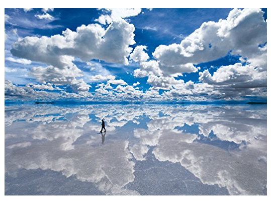 epoch 究极拼图达人 乌尤尼盐湖 玻利维亚天空之镜 3000片