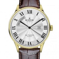 EDOX 依度 Les Vauberts系列 83010-37J-AR 男款机械表