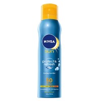 京东PLUS会员：NIVEA 妮维雅 冰爽透明防晒喷雾 SPF50 200ml  *2件