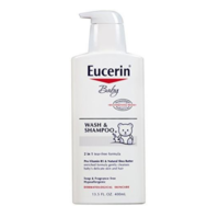 Eucerin 优色林 婴儿沐浴洗发露 400ml 按压瓶（3件装）