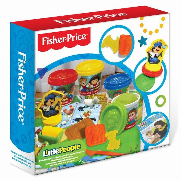 Fisher-price 费雪 131019 手工彩泥 迷你彩泥雕刻坊