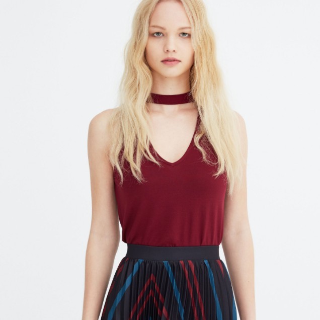 PULL＆BEAR 09234352 女士无袖T恤