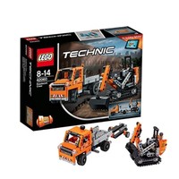 LEGO 乐高 Technic 机械组系列 42060 修路工程车组合 *2件