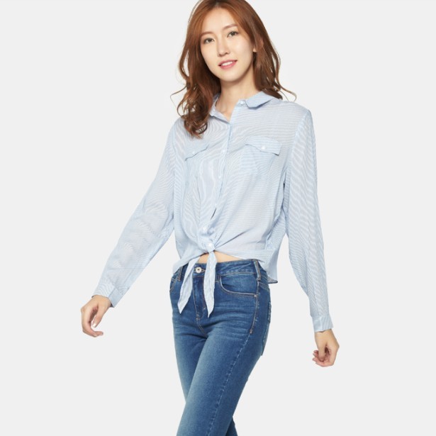 Etam WEEKEND 艾格周末 8A0214019 女士衬衫