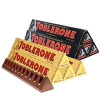 TOBLERONE 瑞士三角 牛奶100g+黑巧克力100g