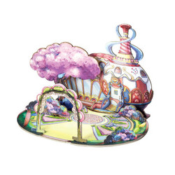 奥迪双钻(auldey)巴啦啦小魔仙5 飞越彩灵堡 彩俐公主迷你城堡 581543