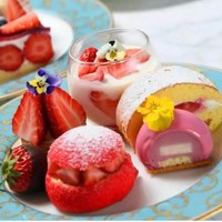 上海新开万豪酒店首推“草莓少女系下午茶”！红茶咖啡畅饮、还发现LadyM同款甜品！