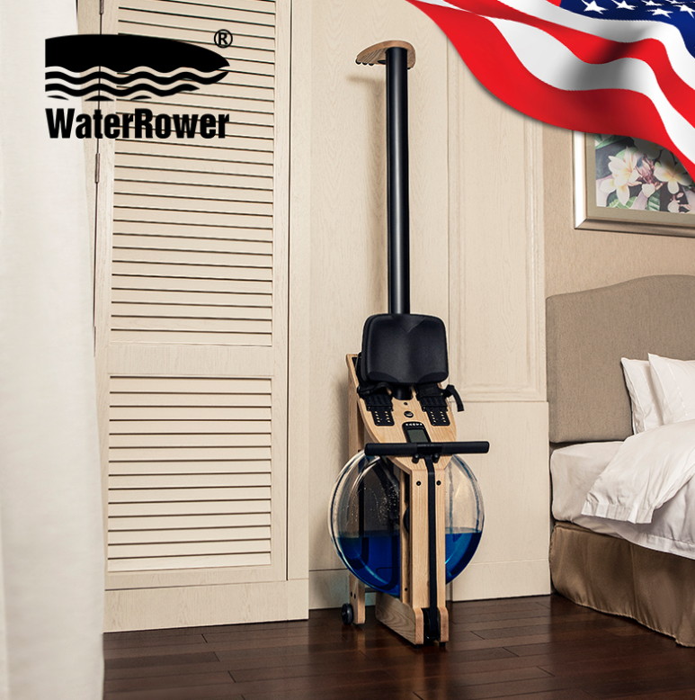 WaterRower 沃特罗伦 A1系列 家用款 单轨梣木水阻划船机