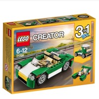 LEGO 乐高 Creator创意百变系列 31056 绿色敞篷车 *4件