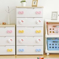 IRIS 爱丽思 hellokitty KHG 五层塑料抽屉式收纳柜 +凑单品