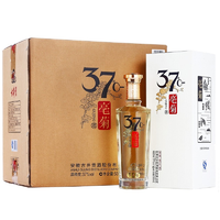 苏宁SUPER会员：古井贡酒 亳菊 37度 浓香型白酒 500ml*6瓶 整箱装