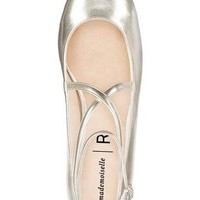 Mademoiselle R 女士扣带芭蕾舞单鞋