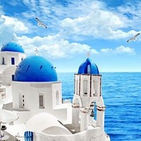 蜜月圣地：浪漫爱琴海！全国多地-希腊雅典+圣托里尼10天7晚自由行