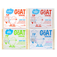 TheGoatSkincare山羊奶皂香皂澳洲进口肥皂婴儿童洁面沐浴洗脸皂4块 *2件