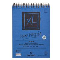康颂（CANSON）XL系列创意簿丙烯纸水彩纸色粉纸 铅笔素描线圈本195*270(16K)300g 25张