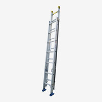瑞居伸缩梯子单侧梯铝合金加厚梯 家用多功能升降梯工程楼梯4.0m