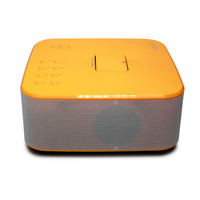 RSR MS405迷你USB/SD插卡音响 FM收音机音响便携音箱播放器扩音器  橙色