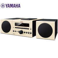 雅马哈（Yamaha）音响 音箱 CD机 USB 播放机 迷你音响 组合音响 蓝牙音响 定时闹钟MCR-B043 米黄色