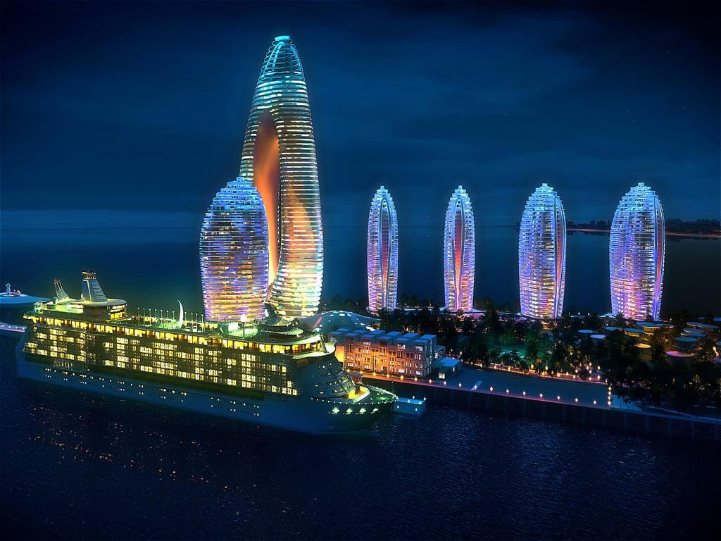 酒店特惠: 三亚地标性建筑,俯瞰360度海景!三亚湾凤凰岛酒店2晚套餐