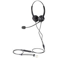 北恩（HION）FOR630D 双耳耳机耳麦（适用于话务员/客服/呼叫中心） 电脑双插头