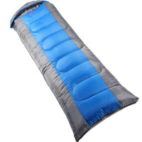 红色营地 睡袋 户外秋冬季加厚睡袋成人午休睡袋  2.3kg 蓝色