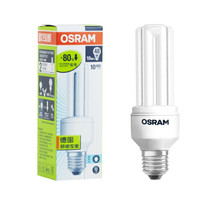 OSRAM 欧司朗 2U节能灯5W7W10W14W直管E27家用U形灯泡E14小螺口灯管
