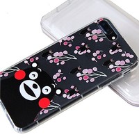 KUMAMON 酷MA萌 熊本熊 iPhone6/6P/7/7P PU防摔透明软壳