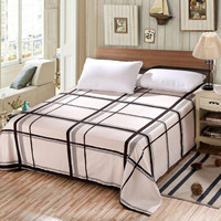 艾薇（AVIVI）床单单件纯棉40支斜纹大被单双人床1.5米/1.8米床250 230安东尼