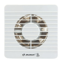 JINLING 金羚 厨房卫生间排气扇油烟换气扇浴室排风扇墙窗式4寸APC10-0-2H